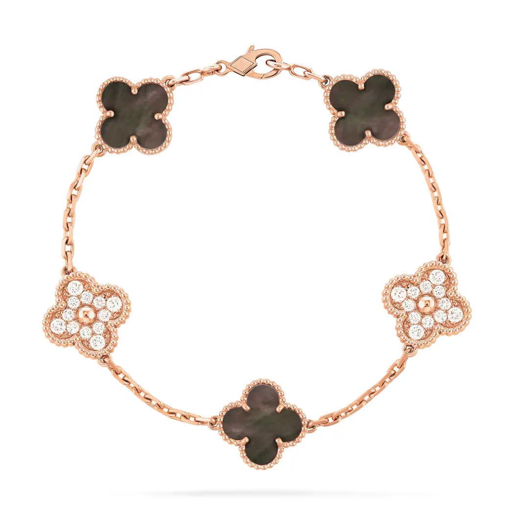 VCA 5 motifs bracelet