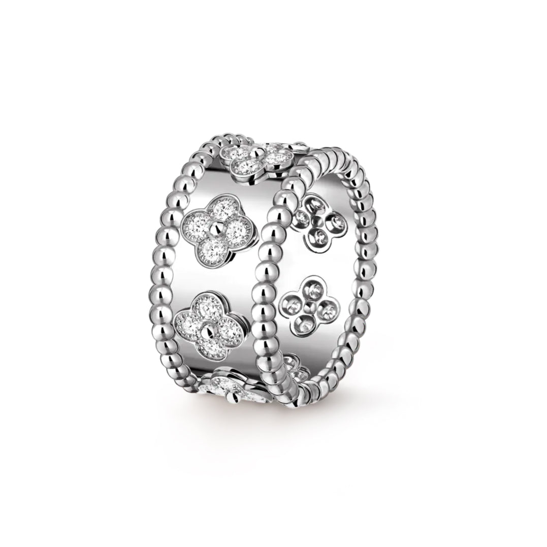 VCA Perlée clovers ring
