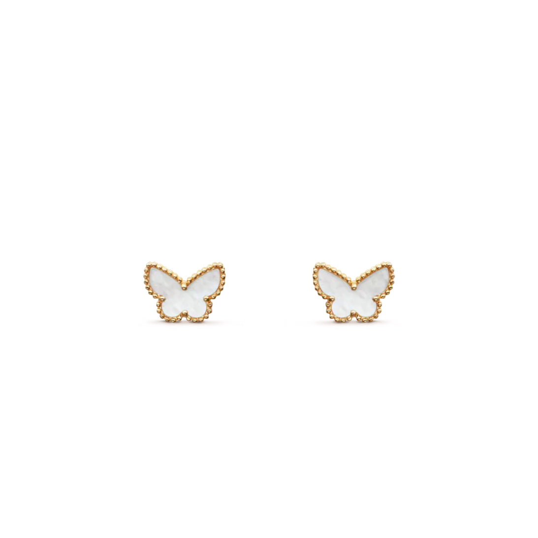VCA mini butterfly earrings