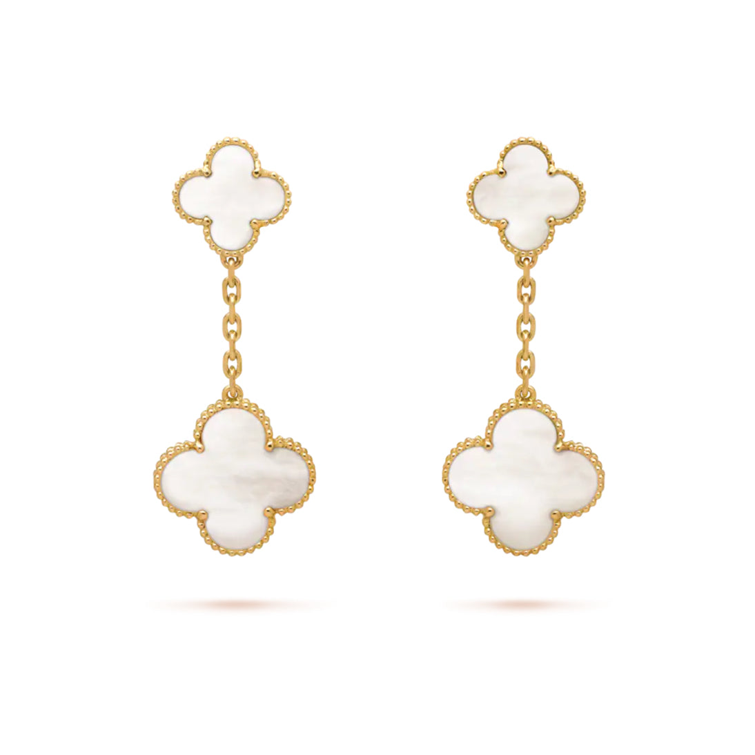 VCA 2 motifs earrings