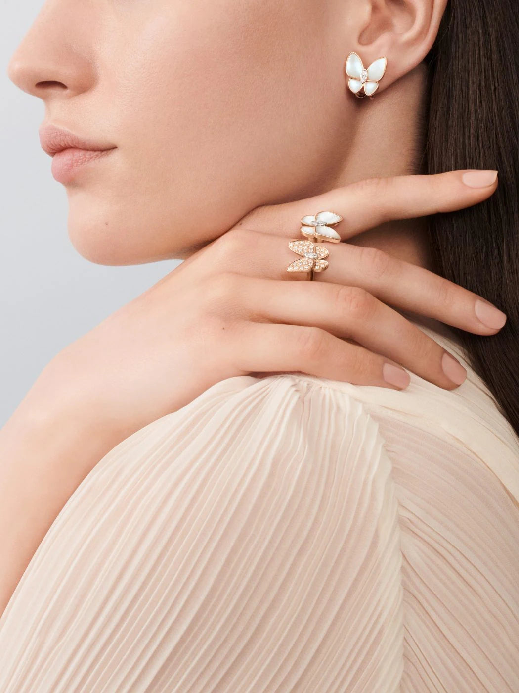 VCA butterfly earrings