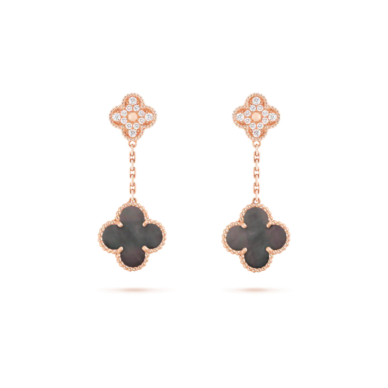 VCA 2 motifs earrings