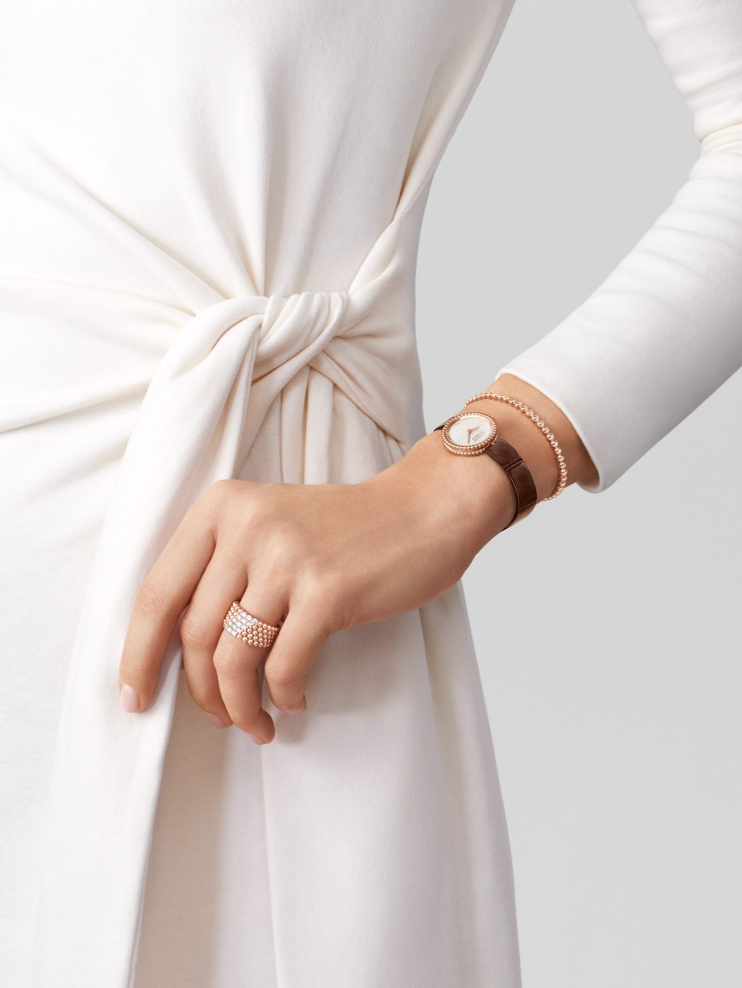 VCA Perlée pearls of gold bracelet