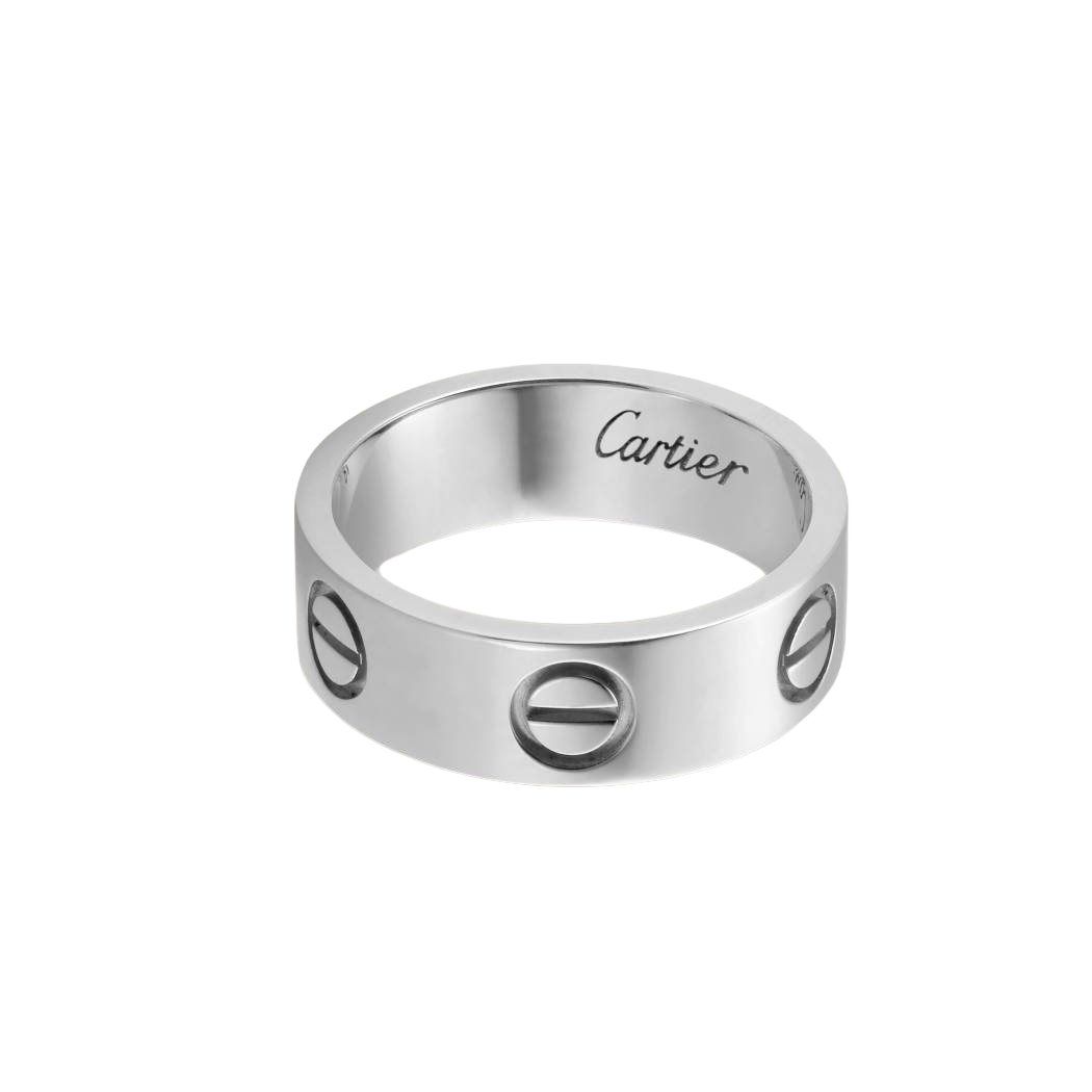 Cartier love ring, no diamonds, thick model