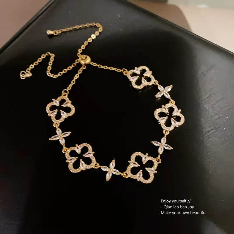 Diamond Bloom Bracelet