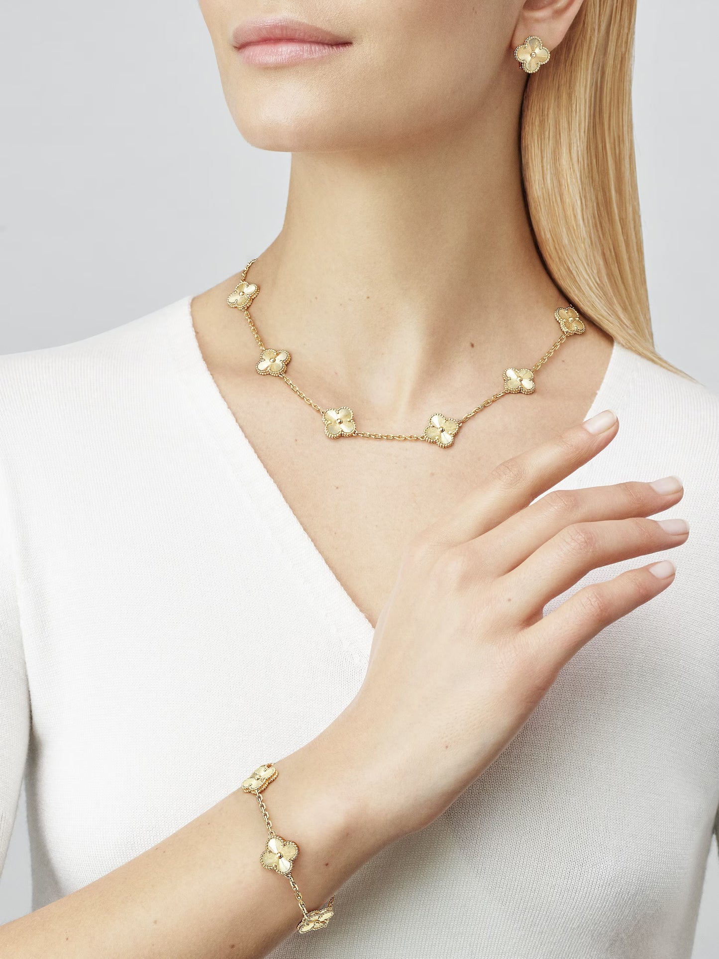 VCA 5 motifs bracelet