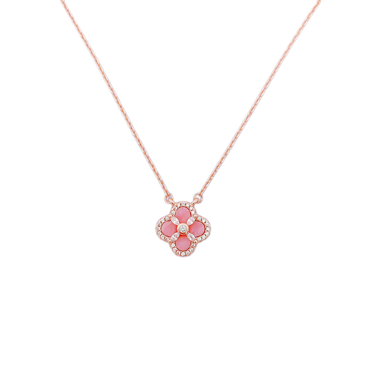 Diamond Bloom Necklace