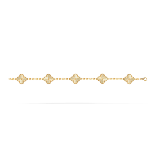 VCA 5 motifs bracelet