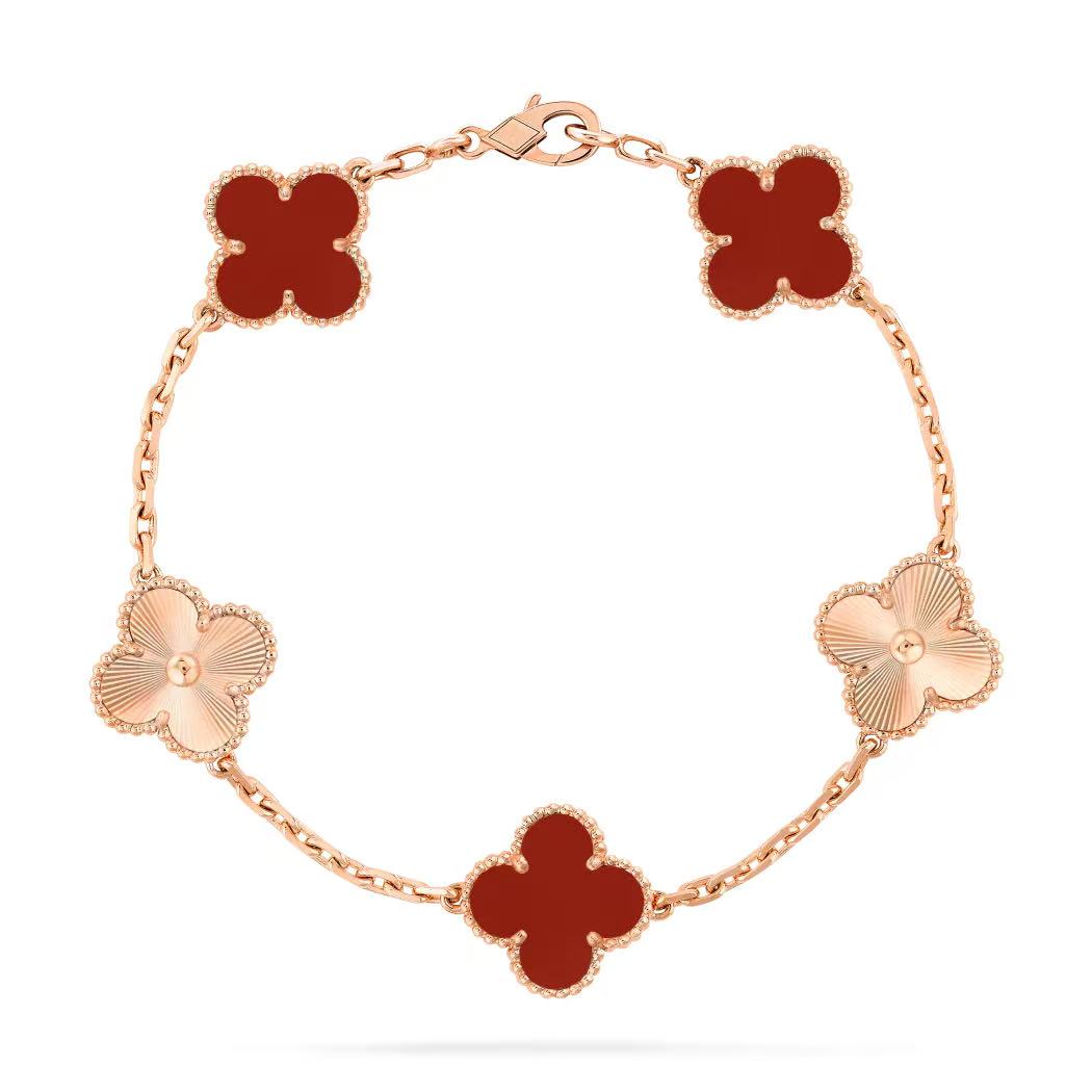 VCA 5 motifs bracelet