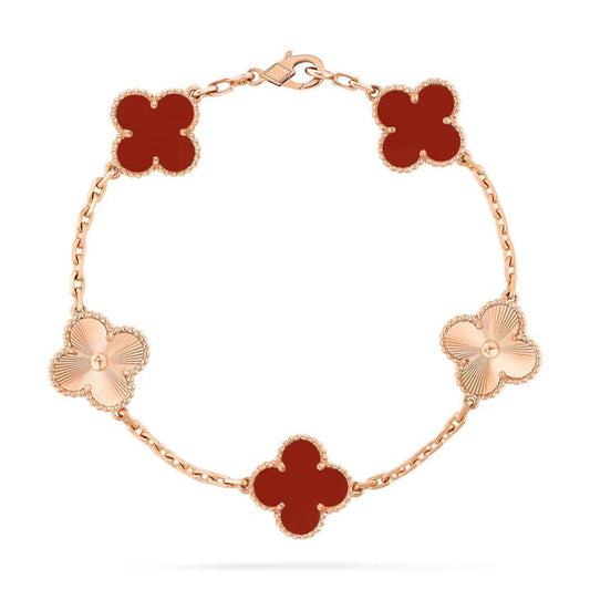 VCA 5 motifs bracelet