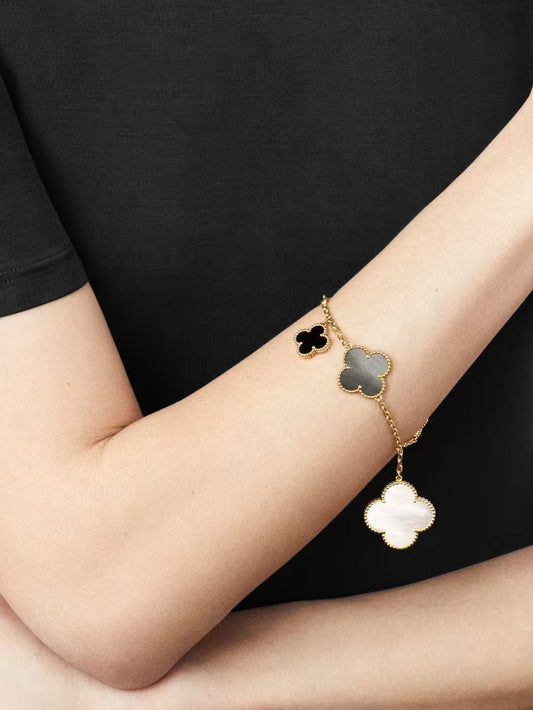 VCA 5 motifs bracelet