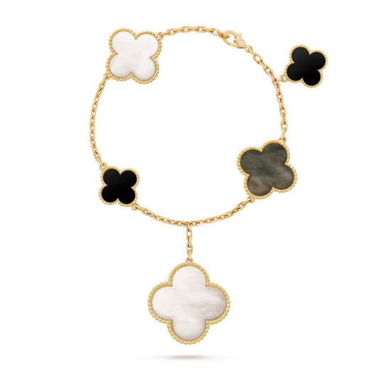 VCA 5 motifs bracelet