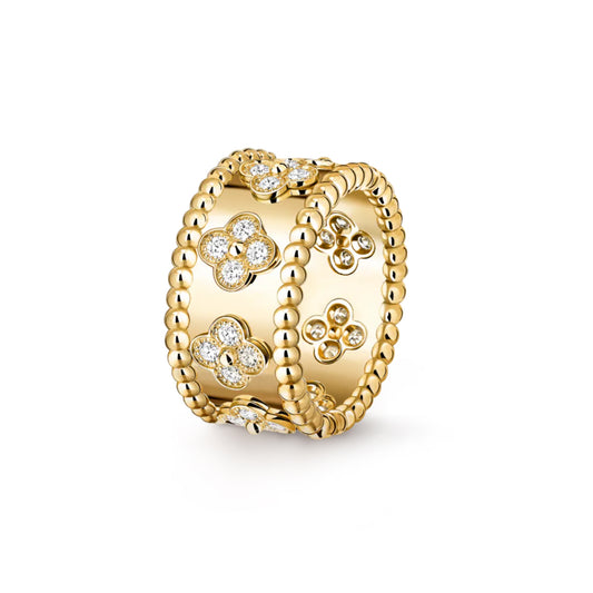 VCA Perlée clovers ring