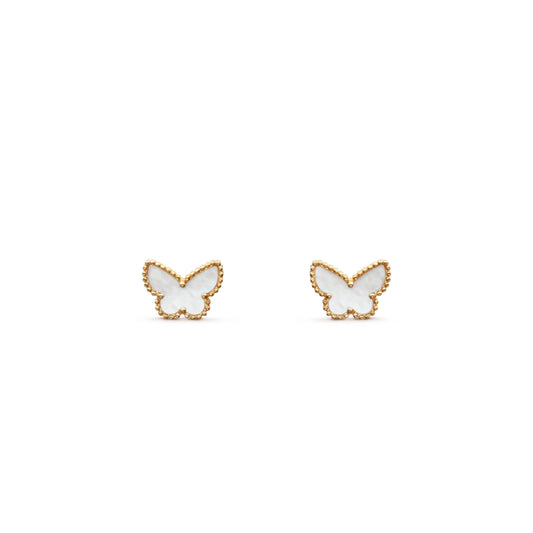 VCA mini butterfly earrings