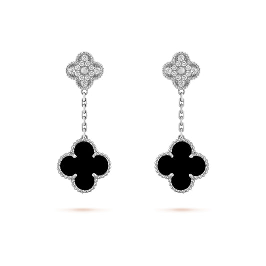 VCA 2 motifs earrings