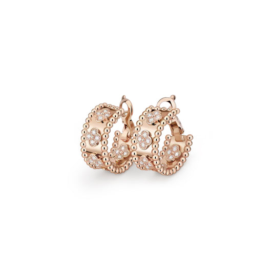 VCA Perlée clovers earrings