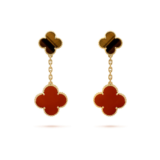VCA 2 motifs earrings