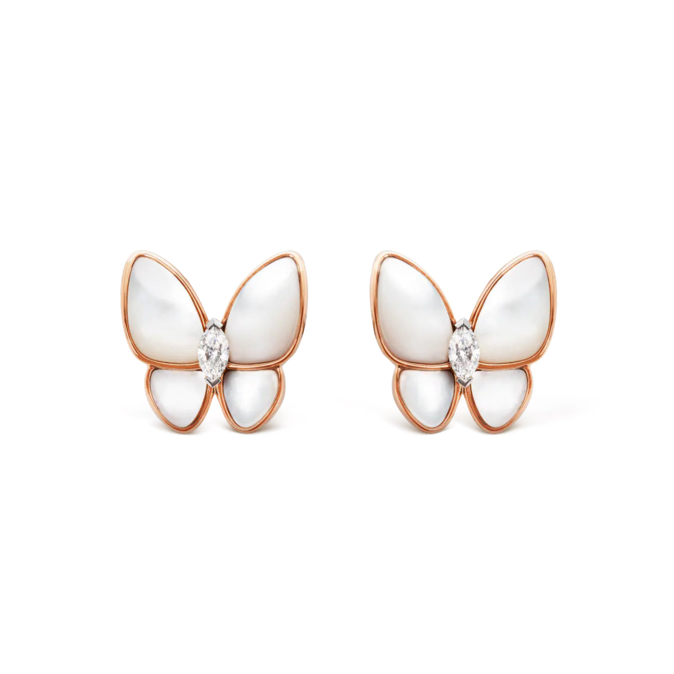 VCA butterfly earrings