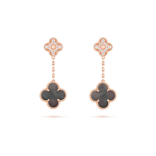 VCA 2 motifs earrings