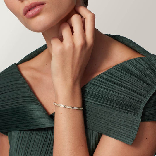 Cartier love bracelet, with diamonds, slim model