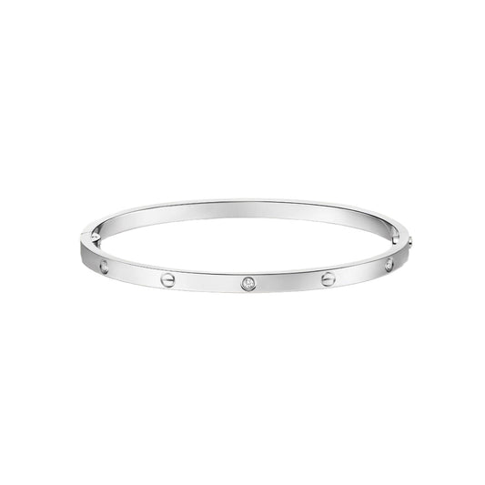Cartier love bracelet, 6 diamonds, slim model