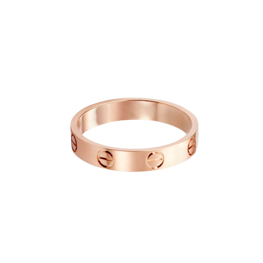 Cartier love ring, no diamonds, slim model