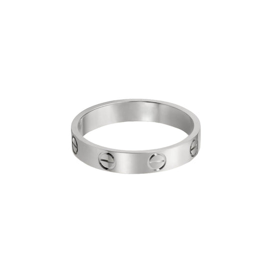 Cartier love ring, no diamonds, slim model