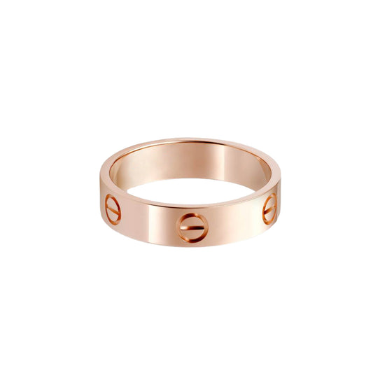 Cartier love ring, no diamonds, thick model