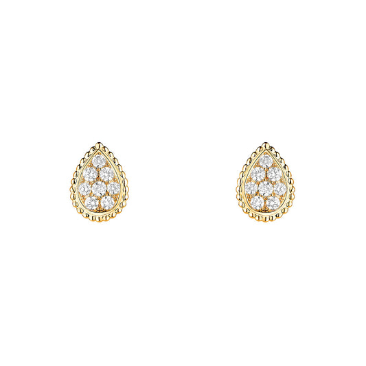 Boucheron serpent bohème ear studs xs motif earrings
