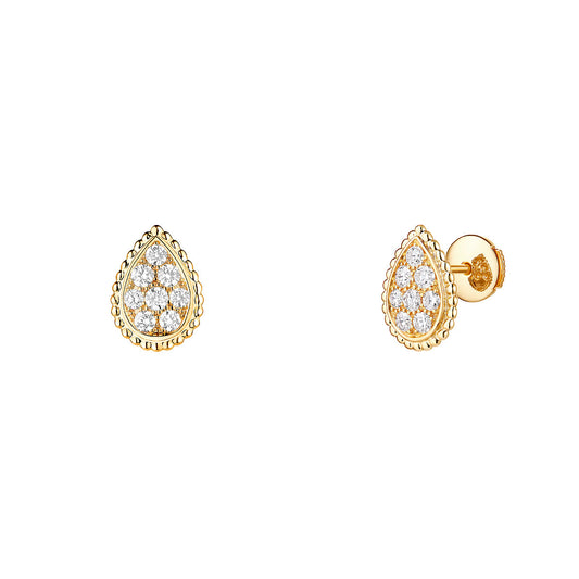 Boucheron serpent bohème ear studs xs motif earrings