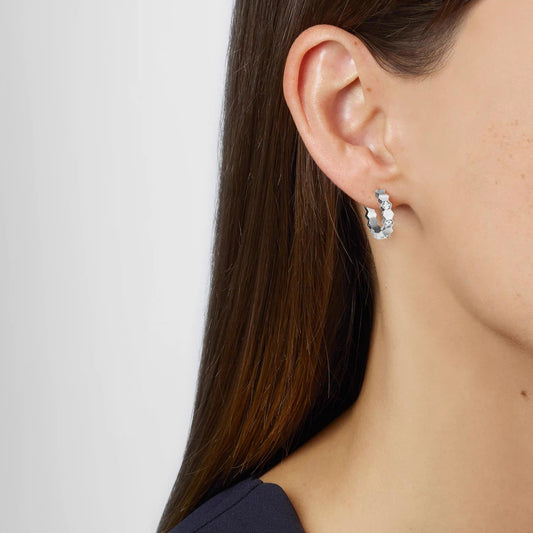 Chaumet bee de hoop with diamonds earrings