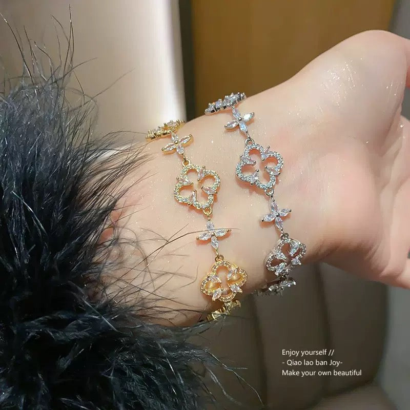 Diamond Bloom Bracelet