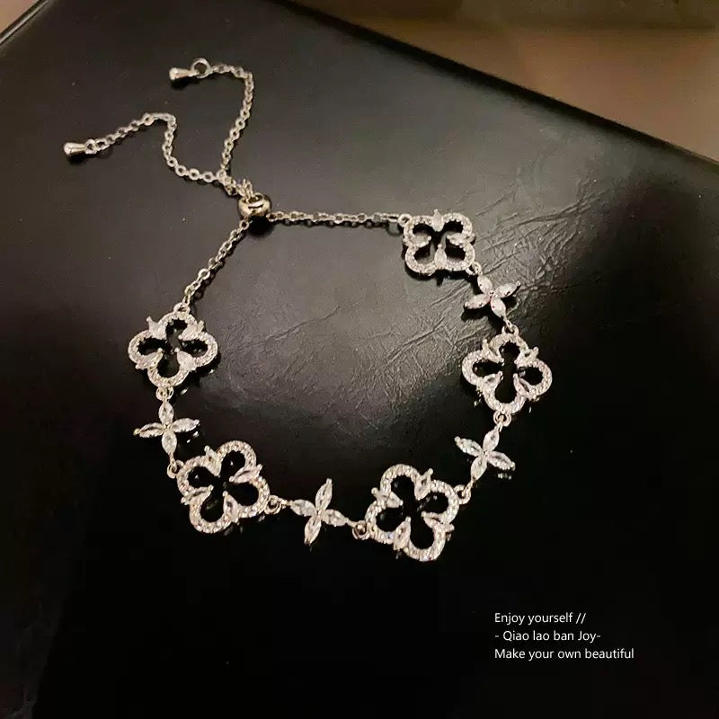 Diamond Bloom Bracelet
