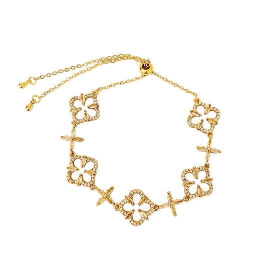 Diamond Bloom Bracelet