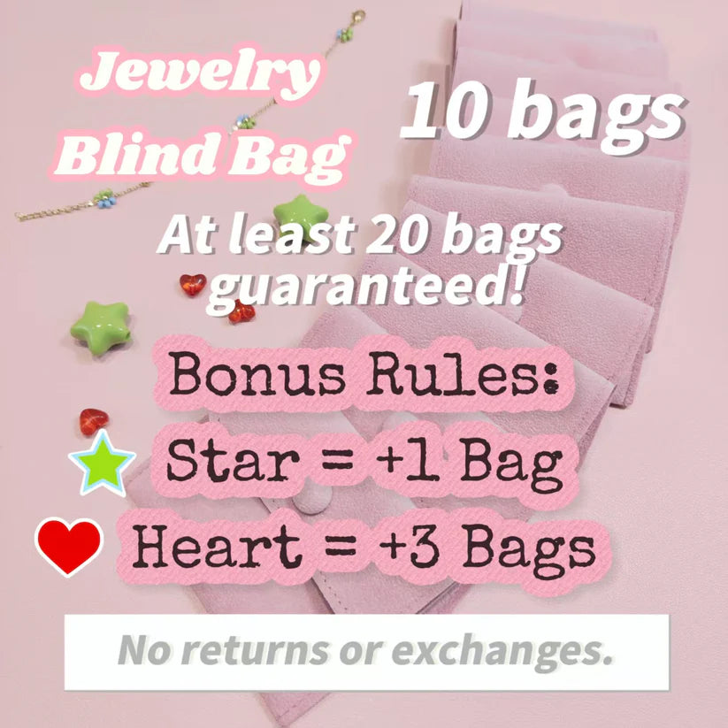 10 bags of titanium steel jewelry items