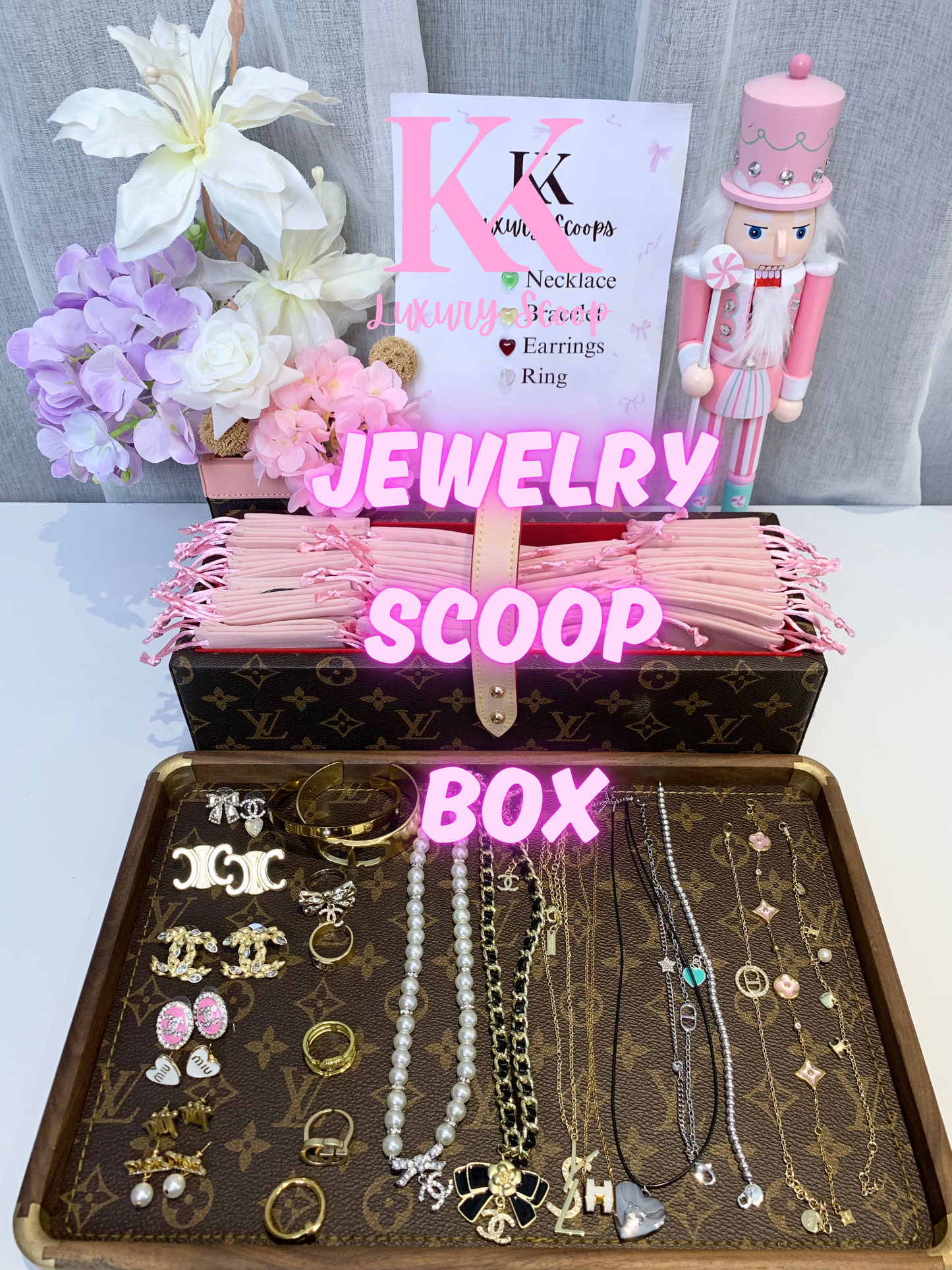 Jewelry Scoop Box